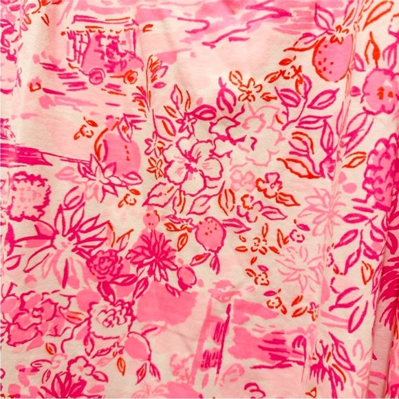 Lilly Pulitzer Tank Dress in Peony Pink Seaside Scene NEW - Picture 5 of 8